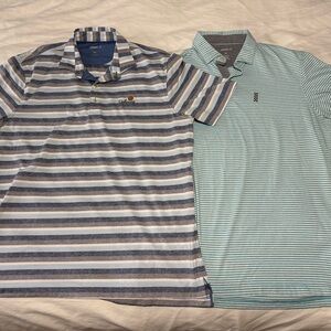 2 Men’s XL johnnie-O Golf Polos